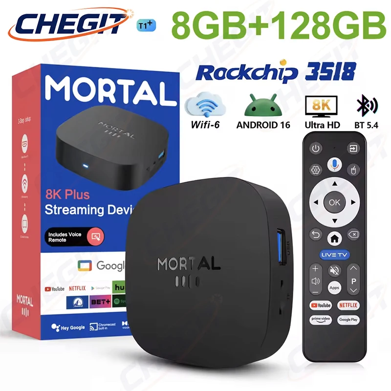 Home Cinema Media Player - 2026 뉴 T1+ 8K HD TV