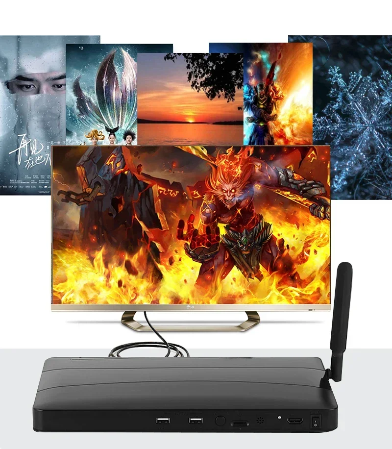4K Media Player - TV 상점용 USB U 플래시 디스크