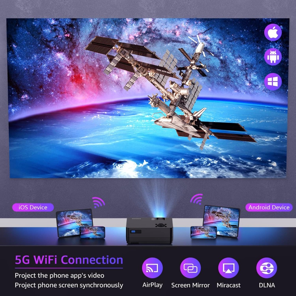 5G WiFi 블루투스 내장 1080P 화면 풀 HD  - Home Cinema Tv Screen 리뷰 및 가격