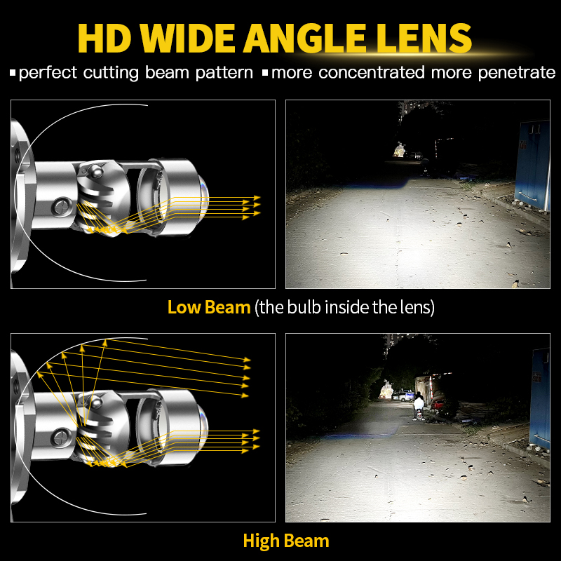 H4 HS1 LED 오토바이 헤드 라이트 전구 H4 모 - Home Cinema Projector 리뷰 및 가격