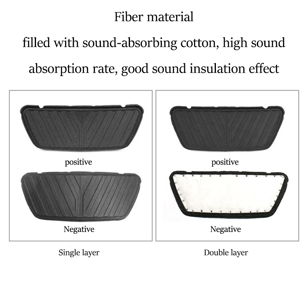 테슬라 모델 Y 프론트 엔진 후드 소음 감소 매트 방음 - Acoustic Foam Panel 리뷰 및 가격