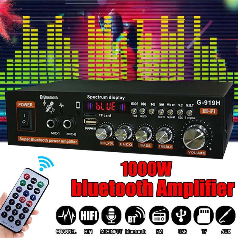 G-919H 1000W 가정용 전력 증폭기 오디오 Bl - Home Cinema Bluetooth 리뷰 및 가격