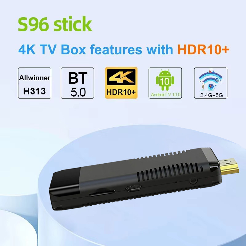 S96 TV 스틱 AllWinner H313 듀얼 Wi - 4K Media Player 리뷰 및 가격