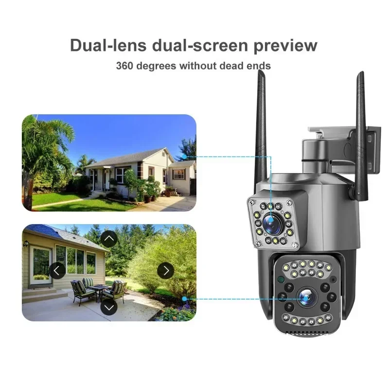 와이파이 IP 카메라, 4K PTZ 듀얼 렌즈 CCTV - Home Cinema Outdoor 리뷰 및 가격