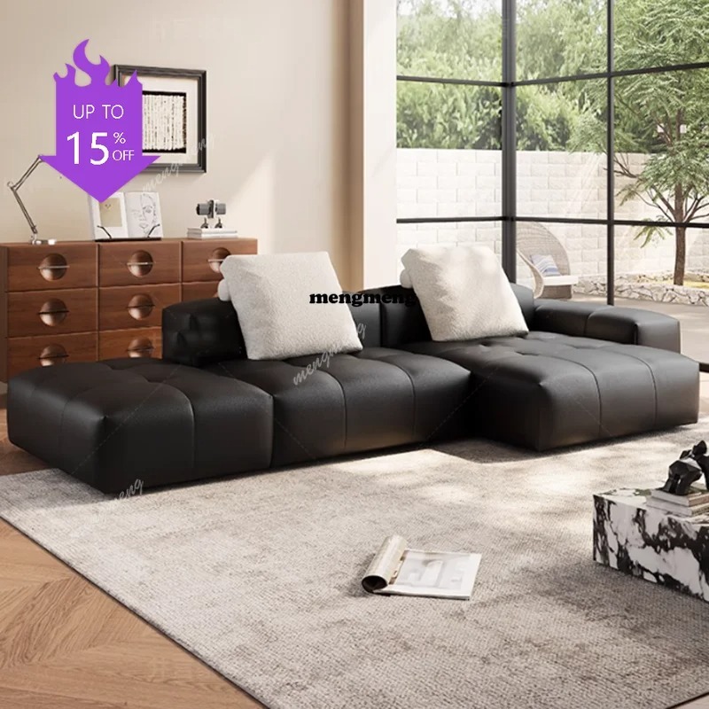 북유럽 가죽 압축 소파 미니멀리스트 럭셔리 릴렉스 안락 - Home Cinema Room Design 리뷰 및 가격