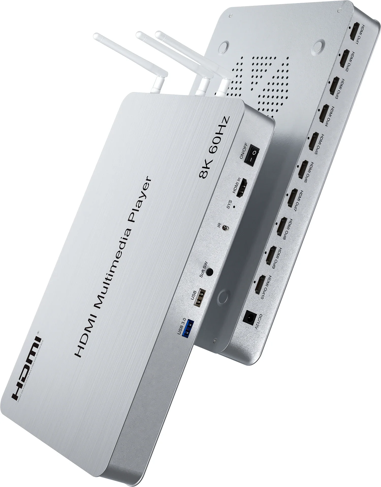 H.265 8K 60Hz 10포트 HDMI 미디어 플레 - 4K Media Player 리뷰 및 가격