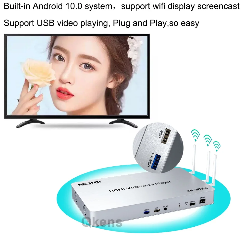 H.265 8K 60Hz 10포트 HDMI 미디어 플레 - 4K Media Player 리뷰 및 가격