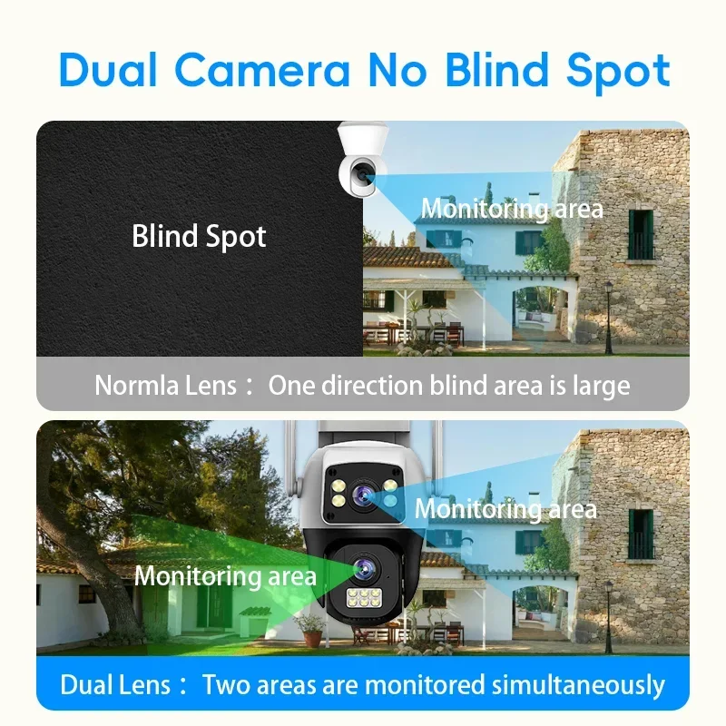 8MP 4K WIFI IP 카메라 PTZ 야외 듀얼 스 - Home Cinema Outdoor 리뷰 및 가격