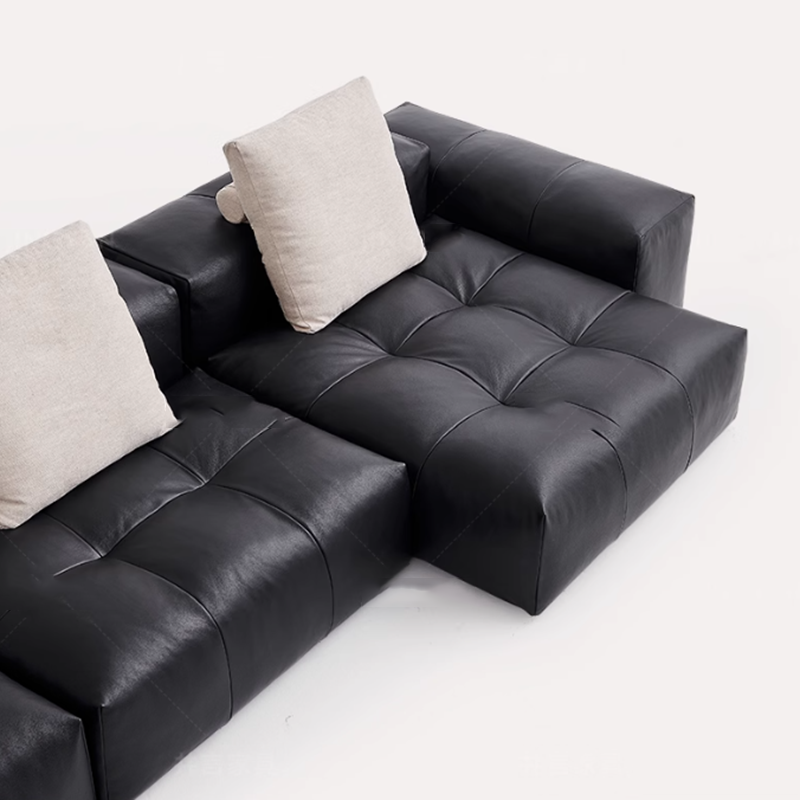 노르딕 가죽 압축 소파 미니멀리스트 럭셔리 릴렉스 암체 - Home Cinema Room Design 리뷰 및 가격