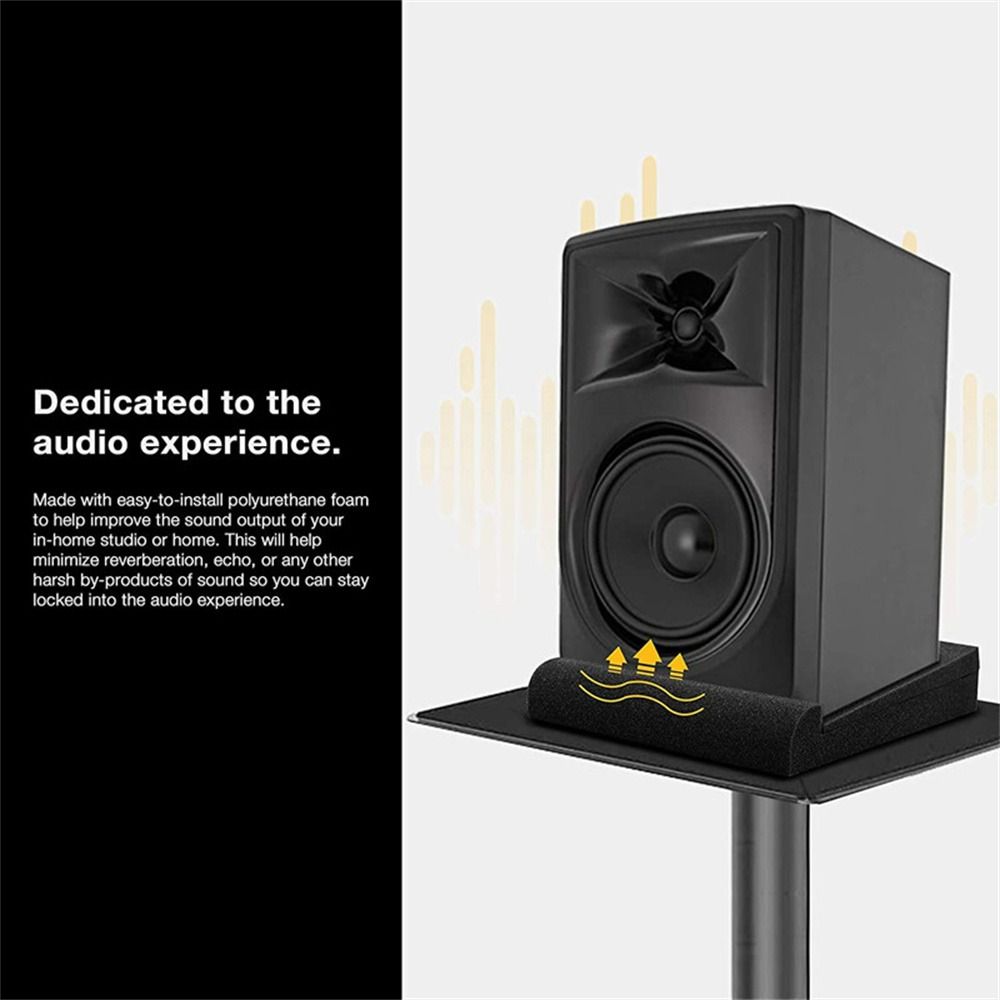 스튜디오 모니터 스피커 어쿠스틱 폼 아이솔레이터 패드, - Acoustic Foam Panel 리뷰 및 가격