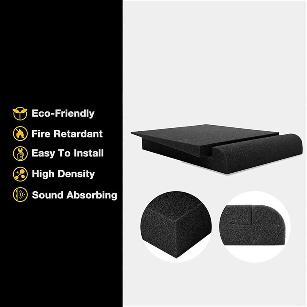 스튜디오 모니터 스피커 어쿠스틱 폼 아이솔레이터 패드, - Acoustic Foam Panel 리뷰 및 가격