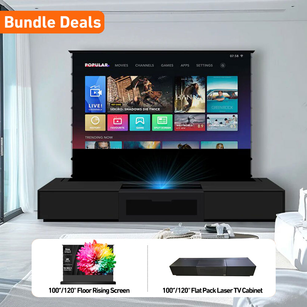 새로운 뷰티 트렌드 120인치 4K 레이저 스마트 TV - Home Cinema Tv Screen 리뷰 및 가격