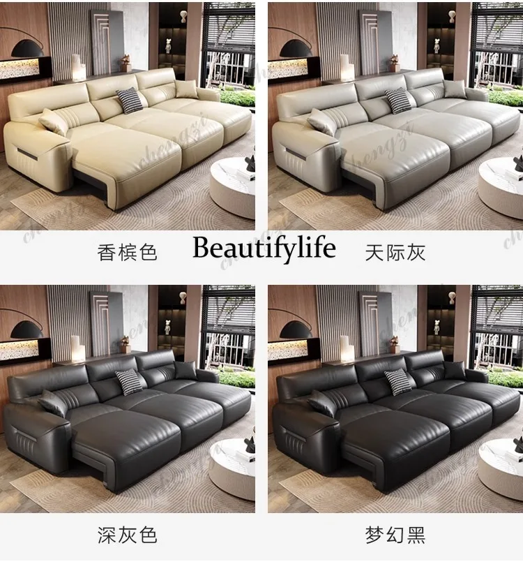 03 A68 정품 가죽 거실 소파 확장형 침대 레이지  - Home Cinema Room Design 리뷰 및 가격