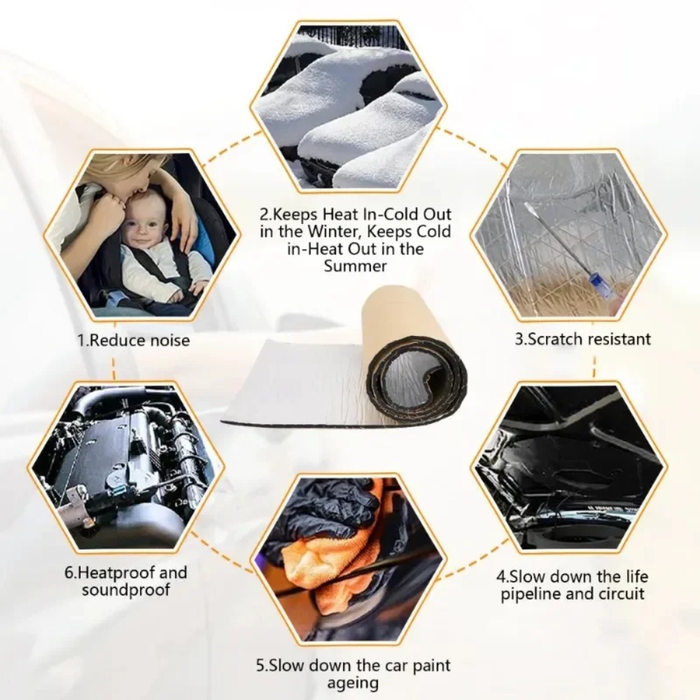 초두꺼운 20mm 자동차 방음 매트 50x100cm 알 - Acoustic Foam Panel 리뷰 및 가격