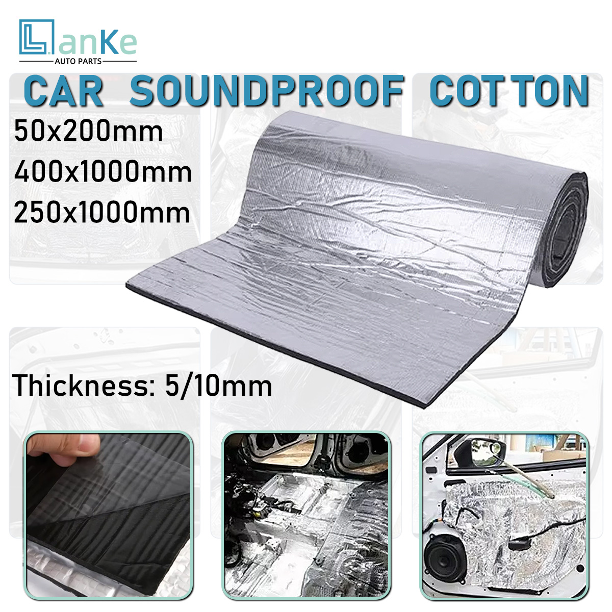 란케 고밀도 폼 차량용 방음 패드 알루미늄 호일 단열  - Acoustic Foam Panel 리뷰 및 가격