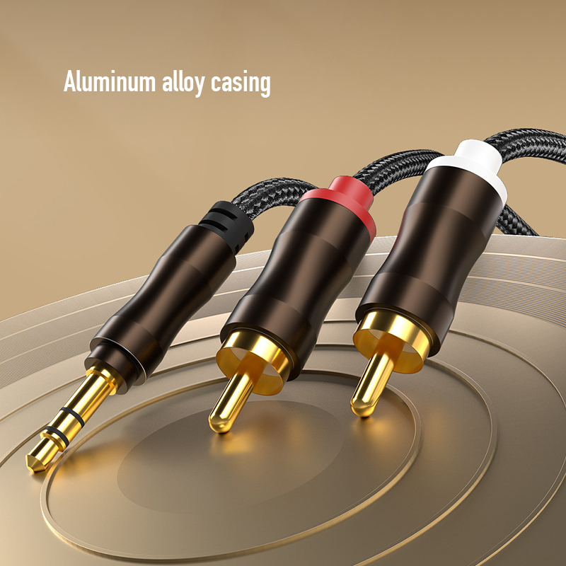 RCA-3.5mm 잭 AUX 오디오 케이블 HiFi 스 - Home Cinema Hall 리뷰 및 가격